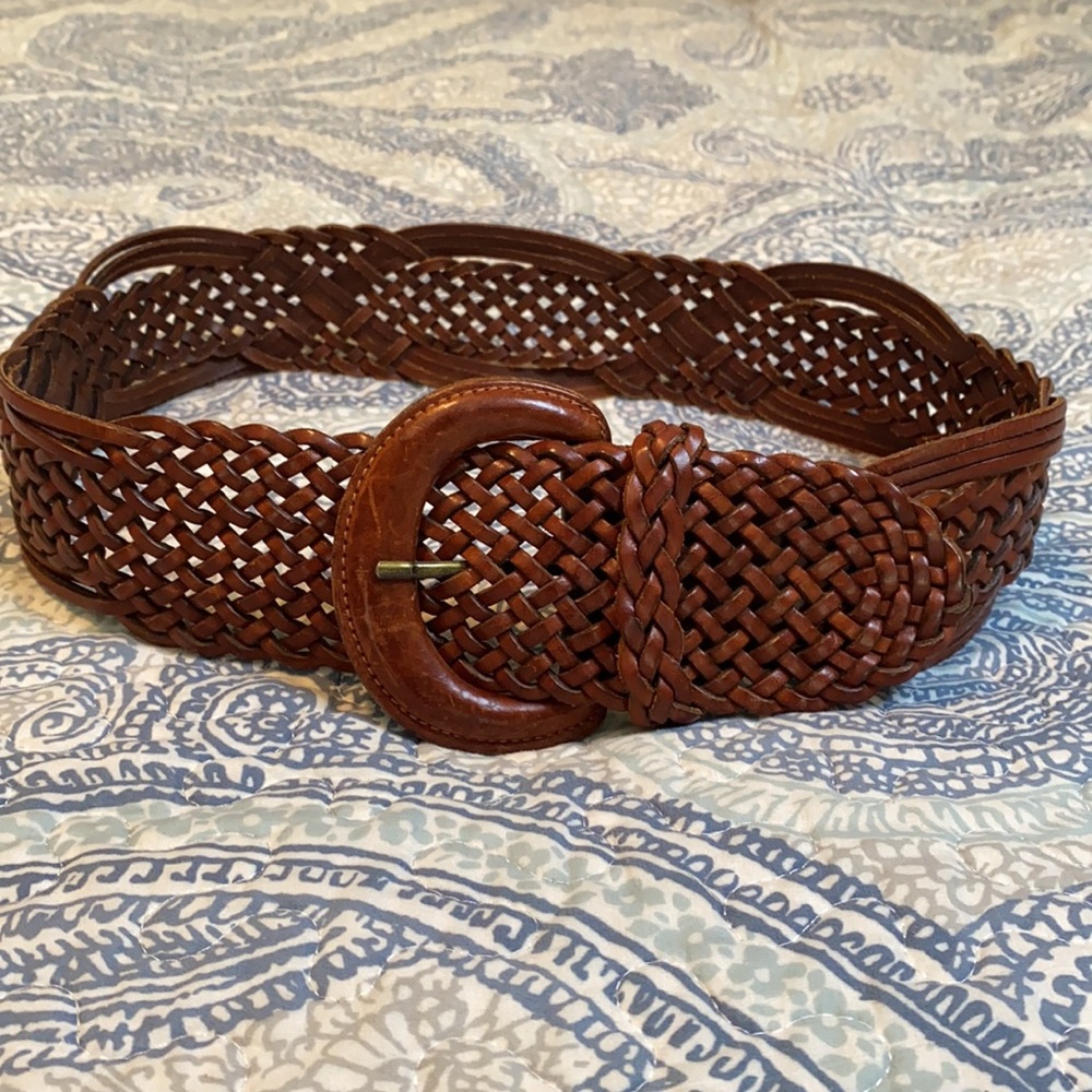 Omega genuine leather belt